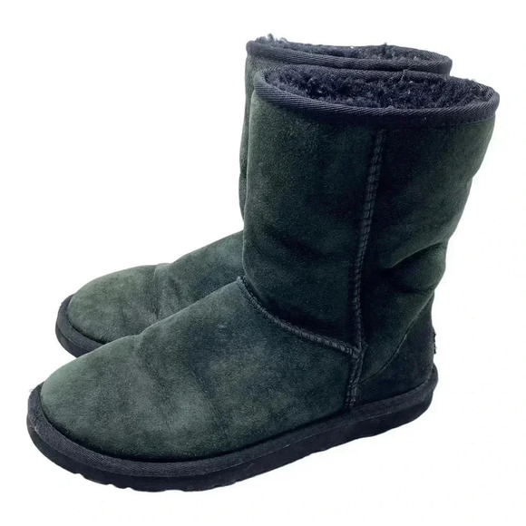 UGG short black/grey boot size 6 - Picture 3 of 7